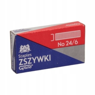 Скобы Grand Office для степлера 1000 шт. 24/6