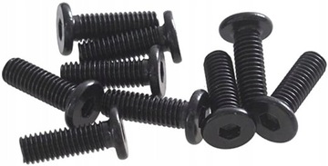 ŚRUBA ŚRUBKA M5x25 MM V-SLOT T-SLOT M5 25 mm CZARNA Z PŁASKIM ŁBEM - 10 szt