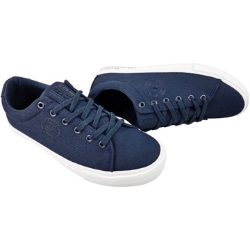 Granatowe buty Męskie trampki Big Star sneakersy tenisówki LL174076 42