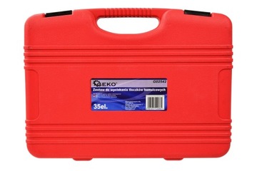 Набор для запрессовки тормозных поршней 35 шт. GEKO G02542