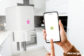 INTELIGENTNE GNIAZDO ELEKTRYCZNE STEROWANE TELEFONEM WIFI SMART PROGRAMATOR