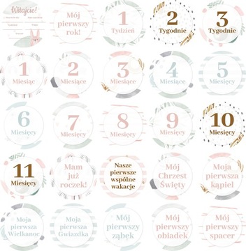 ФОТОКАРТОЧКИ ПЕРВЫЙ ГОД ЖИЗНИ WHEEL BOX Z2