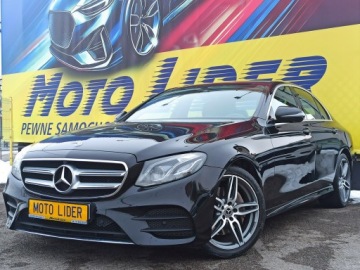 Mercedes Klasa E W213 Limuzyna 2.0 220d 194KM 2018 Mercedes E 220 salon, I wł, bezwyp. AMG Line, zdjęcie 2
