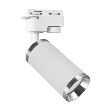 STRUHM Oprawa na szynoprzewód FRIDA TRA GU10 WHITE/CHROME 04194