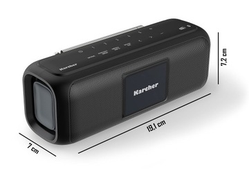 ПОРТАТИВНАЯ КОЛОНКА BLUETOOTH С ЦИФРОВЫМ РАДИО DAB+ KARCHER