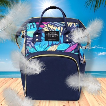 СУМКА ДЛЯ КОЛЯСКИ 3В1, РЮКЗАК-ОРГАНИЗАТОР ДЛЯ ПУТЕШЕСТВИЯ ДЛЯ МАТЫ, ПАПА