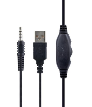 GHS-06 GEMBIRD игровые наушники miniJack 4PIN