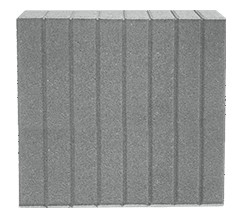 Obrzeża Palisadowe betonowe Wysokie 80 cm szare