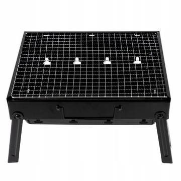GRILL TURYSTYCZNY PRZENOŚNY SKŁADANY WALIZKA KEMPINGOWY RUSZT GRILL&CHILL