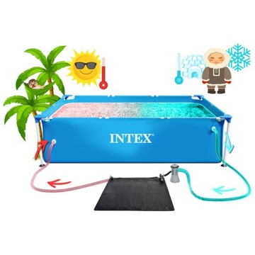 MATA SOLARNA Solarny panel podgrzewający wodę 120 x 120 cm INTEX 28685