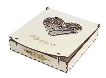 ПОДАРОЧНАЯ КОРОБКА СКРЕТЧ-КАРТА СВАДЬБА ЛОТТО PP2