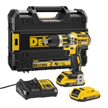 Wiertarko Wkrętarka wiertarka DeWalt 18 V DCD795D2-QW 2 x 2 ah akumulator