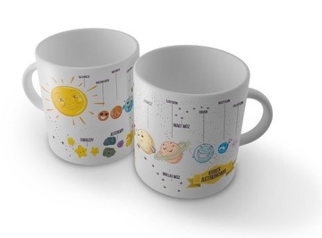 KUBEK ASTRONOMA UKŁAD SŁONECZNY PLANETY