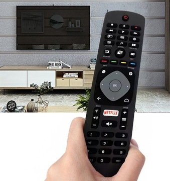 ПУЛЬТ ДИСТАНЦИОННОГО УПРАВЛЕНИЯ ДЛЯ ТЕЛЕВИЗОРА PHILIPS ВСЕ МОДЕЛИ LED 3D 4K HD NETFLIX UNIVERSAL SMART