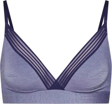 Sloggi by Triumph Biustonosz niebieski braletka Wow Embrace r. XS/34