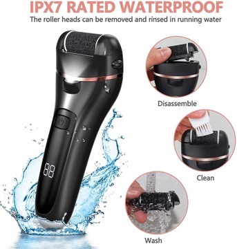 Перезаряжаемый инструмент для ухода за ногами Электрическая пилка для ног