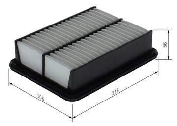 BOSCH F 026 400 691 FILTR VZDUCHU