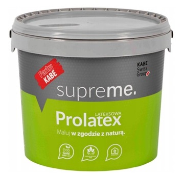 KABE PROLATEX - FARBA LATEKSOWA PÓŁMAT 5L