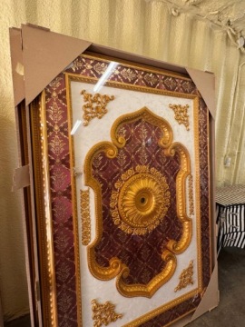 Золотисто-брендовый -SUFFIT ROZETTE -140 X 200 см