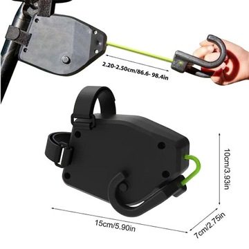 LINA HOLOWNICZA PRZYCZEPNOŚĆ DO ROWERU ZEWNĘTRZNEGO 2,5 M