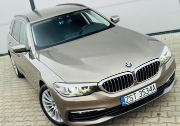 BMW Seria 5 G30-G31 Touring 520d 190KM 2018 BMW Seria 5 X Drive 190ps Virtual Tacho SportLine Bi Led Serwis Gwarancja, zdjęcie 10