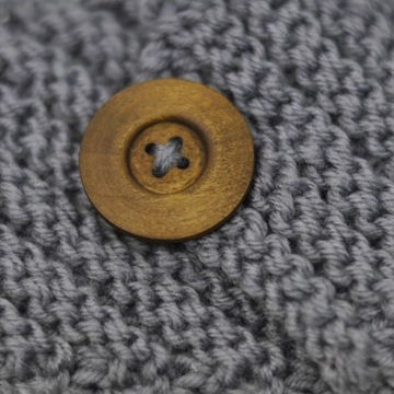 РАСПРОДАЖА-% симпатичная ЗЕМЛЯ БОЛЬШАЯ КНОПКА на зиму cz0371-1