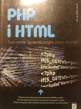 PHP i HTML tworzenie dynamicznych stron WWW - Ross