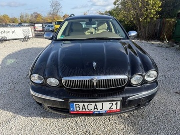 Jaguar X-Type Kombi 2.5 i V6 24V Sport 196KM 2006 Jaguar X-Type Jaguar X-TYPE niski przebieg, czujniki przod tyl, skora, zdjęcie 2