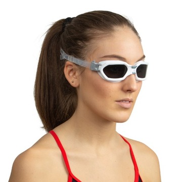 Очки для плавания SEAC AQUATECH, линзы белого цвета