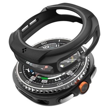 SPIGEN MATOWE ODPORNE GUMOWE ETUI NAKŁADKA DO GALAXY WATCH 8 CLASSIC 46MM