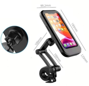 Водонепроницаемый велосипедный держатель для мотоциклетного телефона, скутера и руля