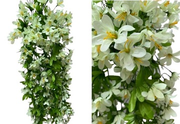 Искусственные цветы Цветочная гирлянда Розовый висячий искусственный плющ Surfinia