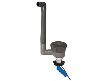 Kran wylewka Comet Novo Super zimna woda otwór 17mm szary