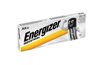 10 x промышленных щелочных батареек AA R6 Energizer