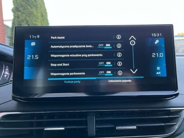 Peugeot 3008 II Crossover Facelifting  1.5 BlueHDi 130KM 2022 Peugeot 3008 1.5 diesel automat BEZWYPADKOWY salon Polska zadbany zam, zdjęcie 14