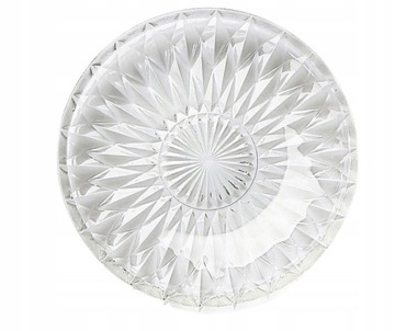 TALERZYKI DESEROWE DO CIASTA TORTU 12 SZT SZKLANE