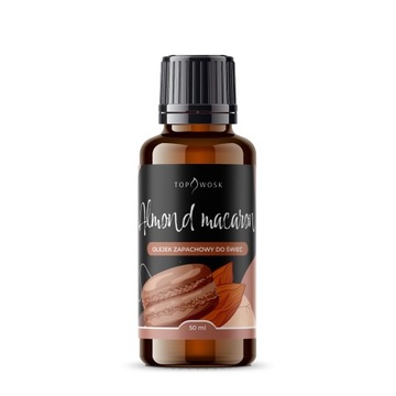 Zapach do świec wosku parafiny ALMOND MACARON 50ml olejek zapachowy
