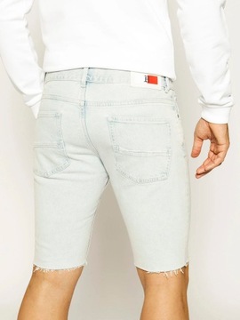 Tommy Hilfiger Jeans spodenki LEWIS HAMILTON szorty jeansowe krótkie roz 32