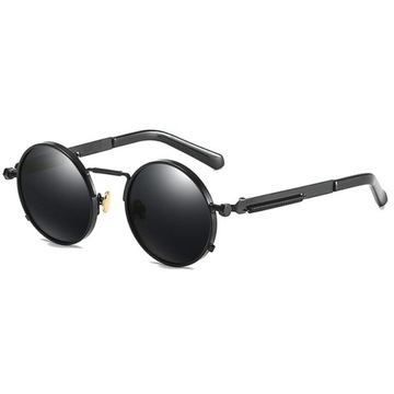 Солнцезащитные очки-ленонки РЕТРО КРУГЛЫЕ ПОЛЯРИЗОВАННЫЕ женские мужские