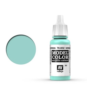 Vallejo Model Color 70.832 VERDIGRIS GLAZE 17 мл