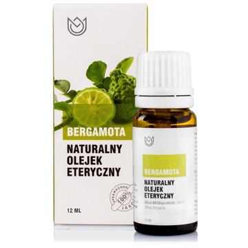 Naturalny Olejek eteryczny Bergamota 10ml Aromaterapia, Dyfuzor, Świece