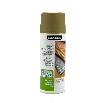 Luxens lakier 400ml dekoracyjny złoty metaliczny