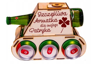 PIWNY CZOŁG na piwo PREZENT Dzień Dziadka grawer Pomysł na prezent