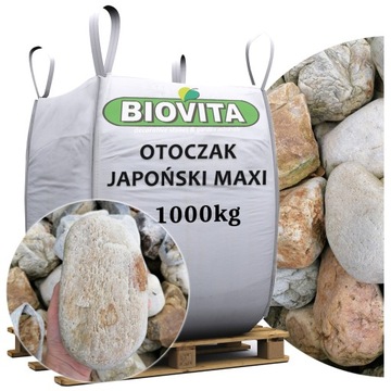 Otoczak Japoński Maxi DUŻY KAMIEŃ OGRODOWY 1000kg
