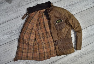 BARBOUR Tartan International Biker WAX / 38