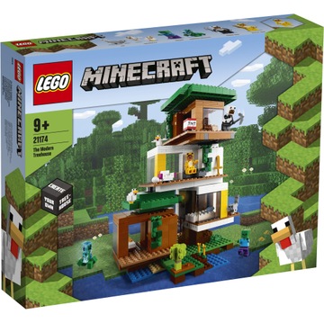 LEGO MINECRAFT 21174 - NOWOCZESNY DOMEK NA DRZEWIE