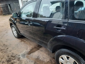 DVEŘE LEVÝ PRZOD+TYL PEUGEOT 4007 07-12 ČERNÉ