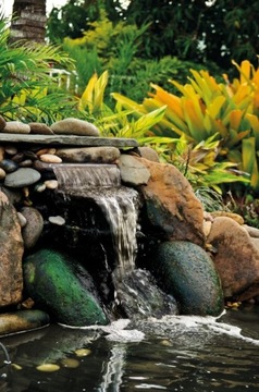 PONTEC PONDOFALL СВЕТОДИОДНЫЙ ЭКРАН ВОДОПАД КАСКАД