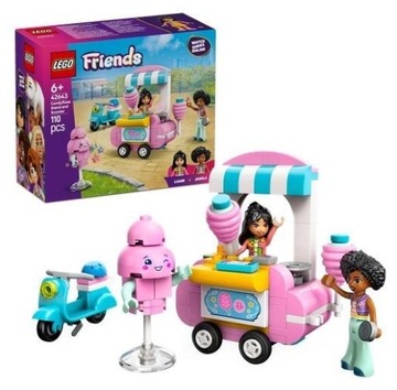 LEGO(R) FRIENDS 42643 Stoisko z watą cukrową i skute