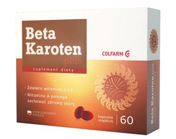 Beta Karoten Plus 60 kapsułek